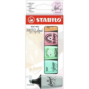 STABILO BOSS MINI Pastellove 2.0 - 5 db-os kiszerelés kép
