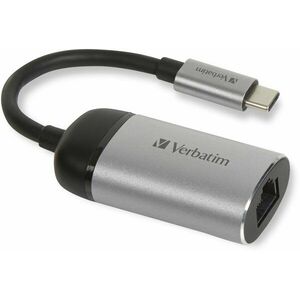VERBATIM USB-C TO GIGABIT ETHERNET ADAPTER, 10 cm kép