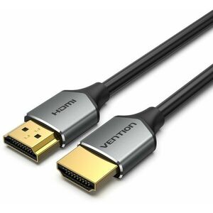 Vention Ultra Thin HDMI Male to Male HD Cable 1.5M Gray Aluminum Alloy Type kép