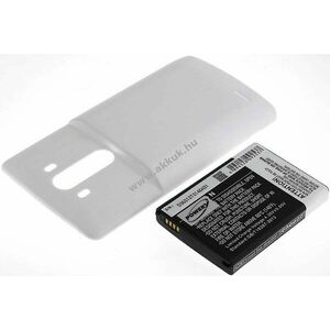 Helyettesítő akku LG G3 fehér 6000mAh kép