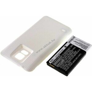 Helyettesítő akku Samsung SM-G900 fehér 5600mAh kép