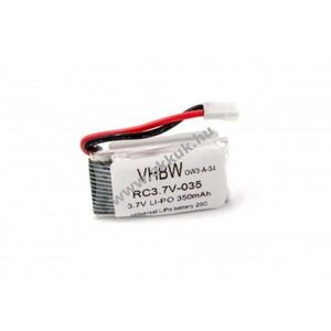 Helyettesítő akku RC modellekhez Li-Ion, 3, 7V, 350mAh kép