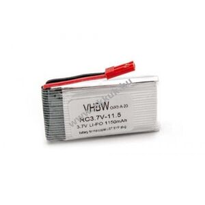 Helyettesítő akku Helikopter JST SYO Li-Polymer, 3.7V, 1150mAh kép