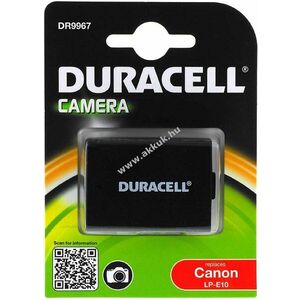 Prémium akku Duracell DR9967 akkutípus Canon EOS 1200D kép