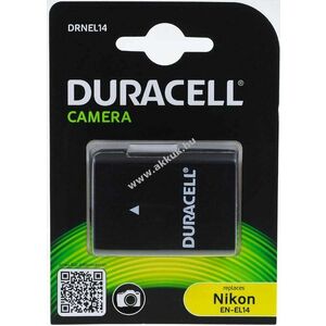 Duracell akku Nikon típus EN-EL14 1100mAh (Prémium termék) kép