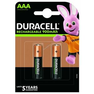 Duracell Recharge Ultra AAA akku Ready to Use Micro AAA 2db/csom. 900mAh kép