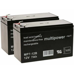 Pótakku (multipower) szünetmenteshez APC Smart-UPS 750, APC RBC48 stb. 12V 7Ah (7, 2Ah is) kép
