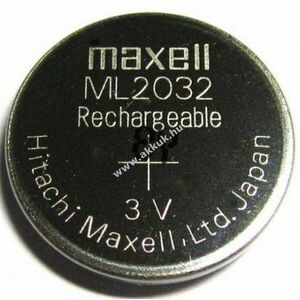 Maxell Lithium ML2032 gomb akku 3V kép