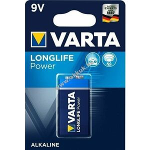 Varta Longlife Power 6LR61/6LP3146/9V Block elem (4922) kép