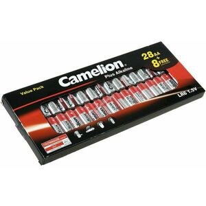 Camelion ceruza elem mignon LR6 MN1500 AA (28db+8db ajándékba) kép