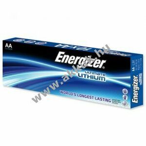 Energizer Ultimate Lithium AA mignon ceruza elem 10db/csom. kép