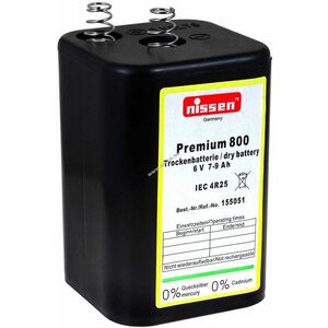 Nissen Premium 800 4R25 6V elem kép