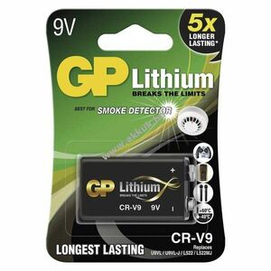 GP Lítium elem CR-V9 1db/csomag kép