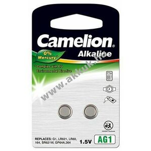 Camelion gombelem AG1 2db/csom. kép