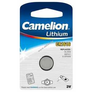 Camelion lithium gombelem CR1616 1db/csom. kép
