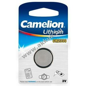 Camelion lithium gombelem CR2330 1db/csom. kép