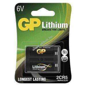 GP Lítium elem 2CR5 1db/csomag kép