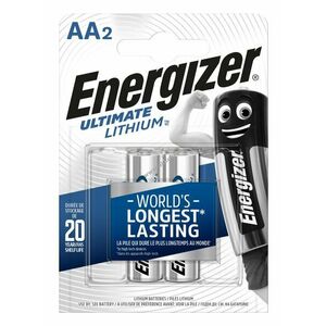 Energizer Ultimate lithium elem elem L91 AA FR6 2db/csomag kép