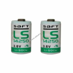 2db Saft lithium elem LS14250 1/2AA 3, 6Volt kép