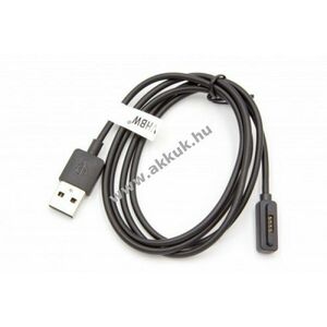 USB töltőkábel Asus Zenwatch 2 fekete (1m) kép