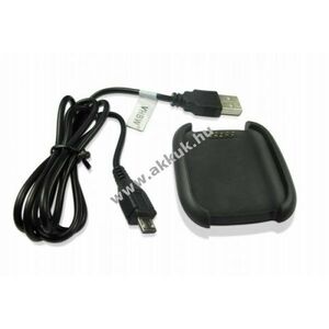 USB töltőkábel / töltőállomás / dokkoló Asus ZenWatch fekete (1m) kép