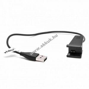 USB töltőkábel Fitbit Alta, Fitbit Ace fekete (25, 5cm) kép