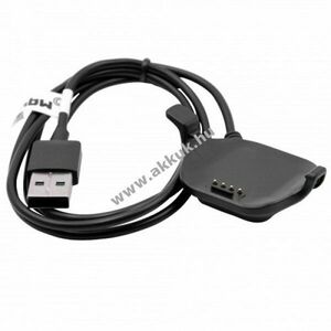 USB töltőkábel Garmin Forerunner 25 (nagy méret) fekete (96cm) kép