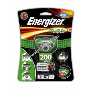 Energizer headlight / fejlámpa Vision HD 200lumen + 3db AAA elem HDB322 kép