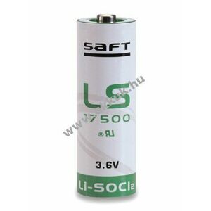SAFT lithium elem típus LS17500 - A 3, 6V 3, 4Ah (Li-SOCl2) kép
