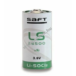 SAFT lithium elem típus LS26500 - C 3, 6V 7, 7Ah (Li-SOCl2) kép