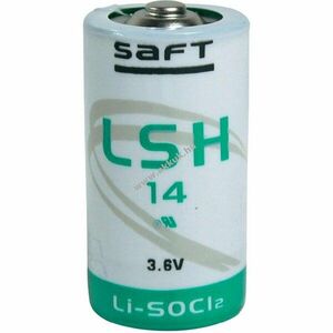 SAFT lithium C, baby, bébi elem típus LSH14 - 3, 6V 5, 8Ah (Li-SOCl2) kép