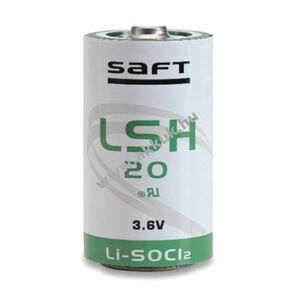 SAFT lithium elem típus LSH20 - D 3, 6V 13Ah (Li-SOCl2) kép
