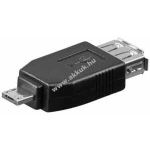 Goobay USB adapter 2.0 USB A dugalj -> micro USB csatlakozó - A készlet erejéig! kép