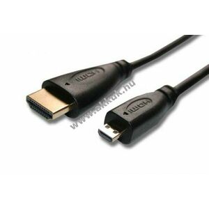 HDMI Kábel 1.4 19Pin D- Micro hdmi véggel, 5m kép