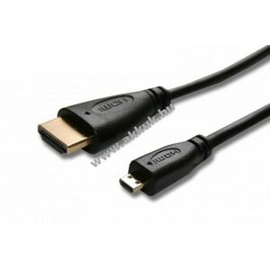 HDMI kábel (HDMI A -> HDMI micro D) 1, 8m kép
