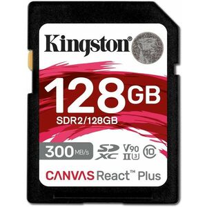 Kingston SDXC 128 GB Canvas React Plus kép