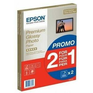 Epson Premium Glossy Photo A4 15 lap + második csomag papír ingyen kép
