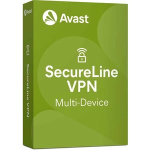 Avast SecureLine VPN Multi-device 10 eszközre 12 hónapig (elektronikus licenc) kép