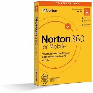 Norton 360 Mobile, 1 felhasználó, 1 készülék, 12 hónap (elektronikus licenc) kép
