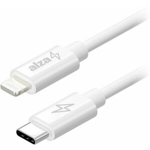AlzaPower Core USB-C to Lightning MFi 2m, fehér kép
