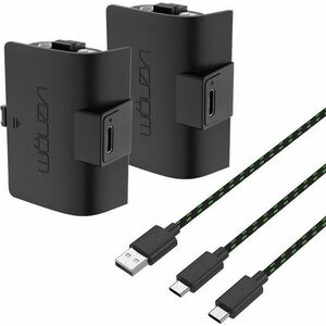 VENOM VS2883 Xbox Series S/X & One Black High Capacity Twin Battery Pack + 3m kábel kép