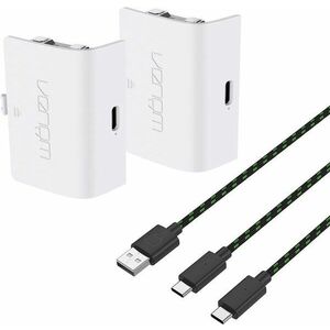 VENOM VS2872 Xbox Series S/X & One White Twin Battery Pack + 3 méteres kábel kép