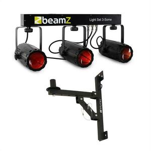 Beamz 3-Some, világítószett, 4 részes, LED kép