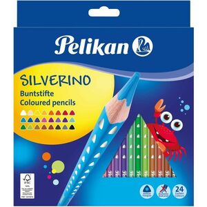 Pelikan Silverino vékony 24 szín kép