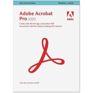 Adobe Acrobat Pro 2020, Win/Mac, EN (elektronikus licenc) kép