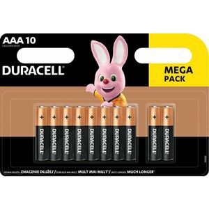 Duracell Basic alkáli elem 10 db (AAA) kép
