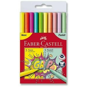 Faber-Castell Grip set Neon és Pasztell, 10 színben kép