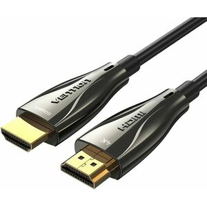 Vention Optical HDMI 2.0 Cable 15M Black Zinc Alloy Type kép