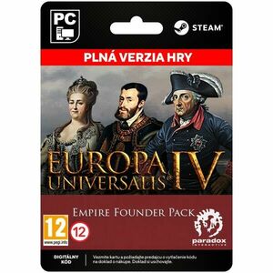 Europa Universalis 4: Empire Founder Pack [Steam] - PC kép
