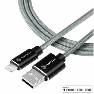 Tactical kevlár USB-A/Lightning MFI kábel, 1m kép